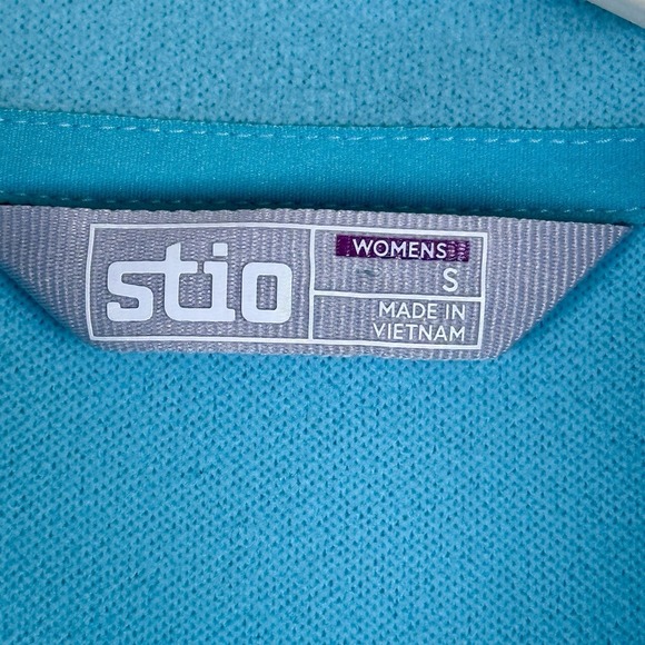 Stio Women's Gannett Peak Half Zip Fleece Pullover Blue Size Small NWOT - Picture 11 of 13